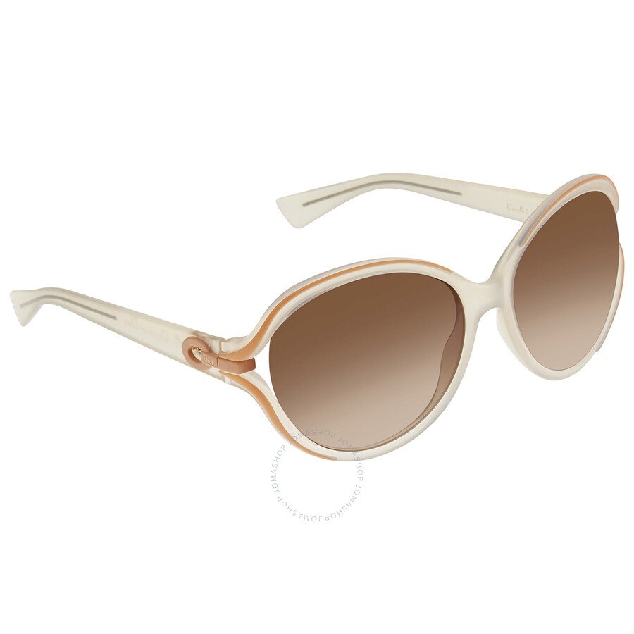 Dior Brown Gradient Polarized Oversized Ladies Sunglasses DIORELLE2 6MQ