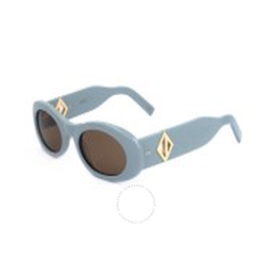 Dior Cd Diamond R11 Brown Oval Men's Sunglasses Dm40073i 90e 52