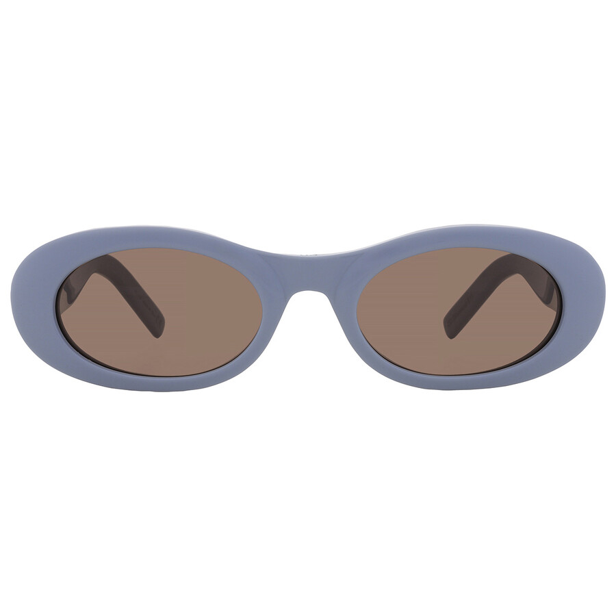 Dior CD DIAMOND R11 Brown Oval Men's Sunglasses DM40073I 90E