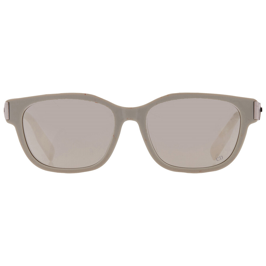 Dior Cd Icon S1f Smoke Mirror Square Men's Sunglasses Dm40122f 57c 56