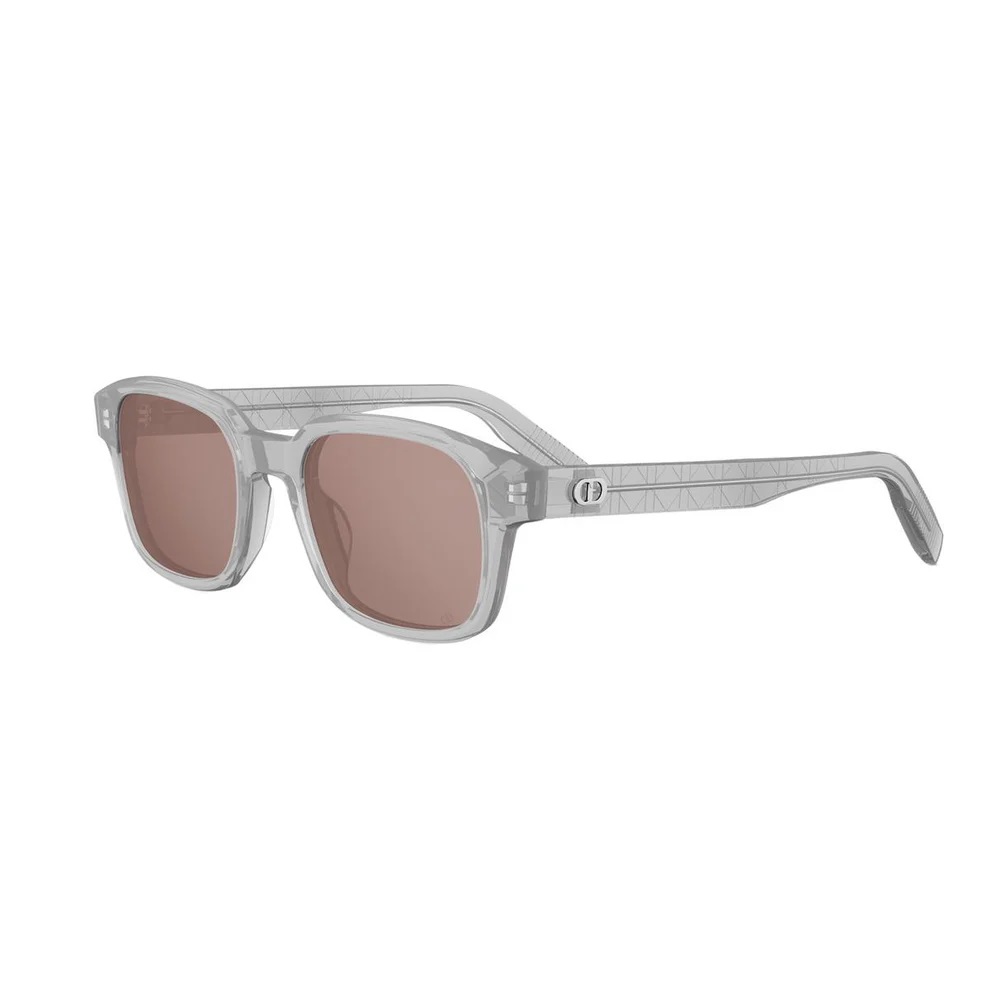 Dior CD ICON S4F Bordeaux Gradient Square Men's Sunglasses