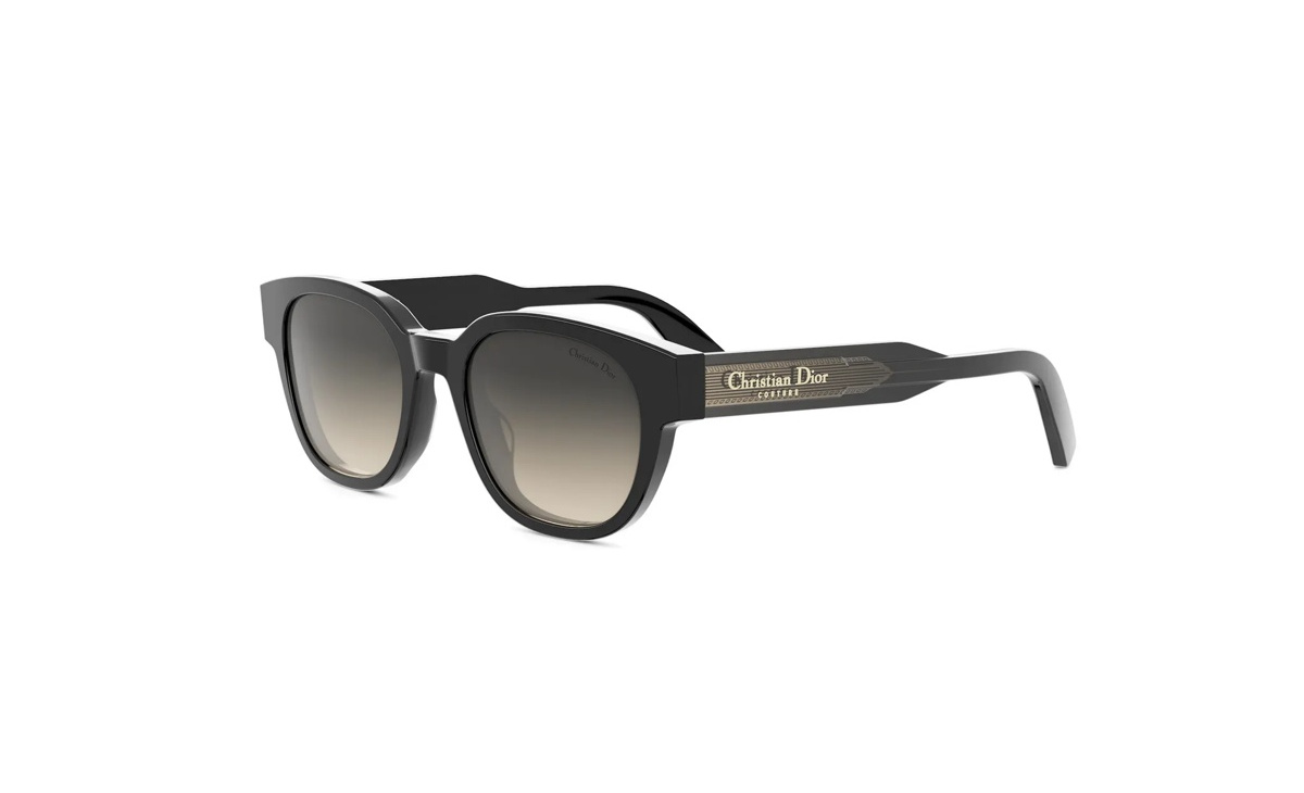 Dior CHRISTIAN DIOR LABEL R1F Green Gradient Round Men's