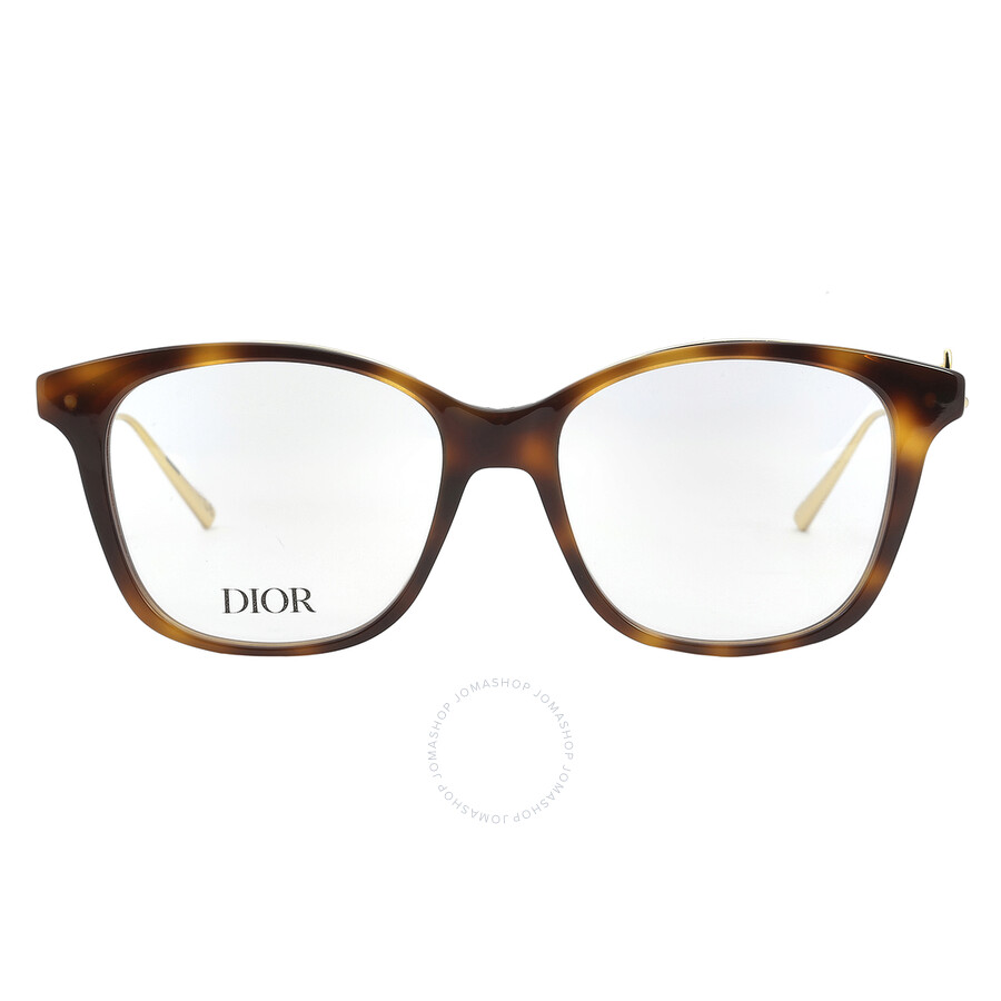 メガネ DIOR Woman Optical frames Brown CD50125I 2600 Dior DIORSIGNATUREO B2I 2600 Havana 51mm Eyeglasses New