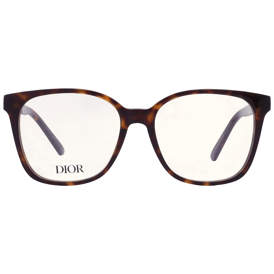 メガネ DIOR Woman Optical frames Brown CD50053I 2600 Christian Dior Ladies Eyeglasses CD50008I-053-52, Square