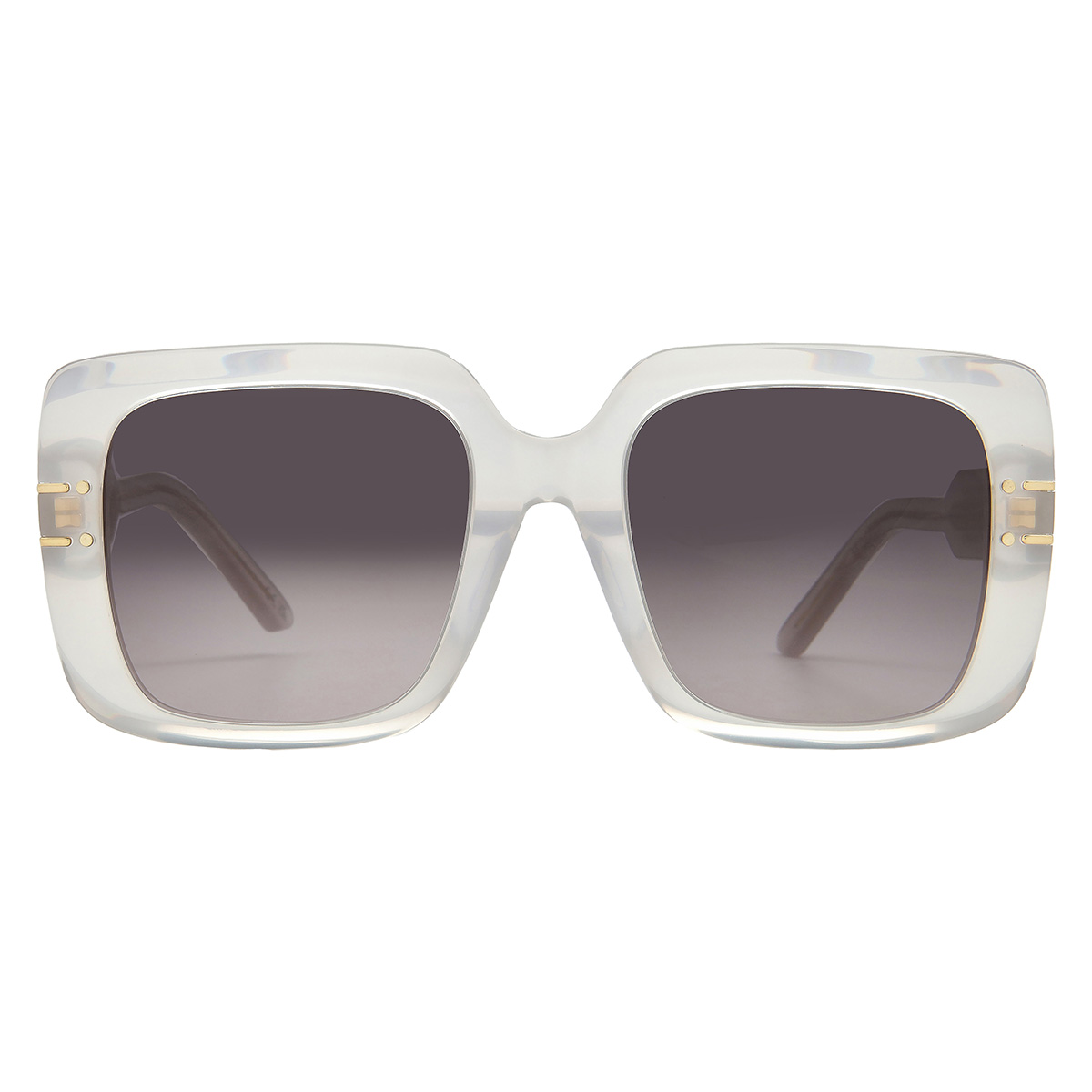 Dior DIORSIGNATURE S11F Gradient Smoke Square Ladies Sunglasses