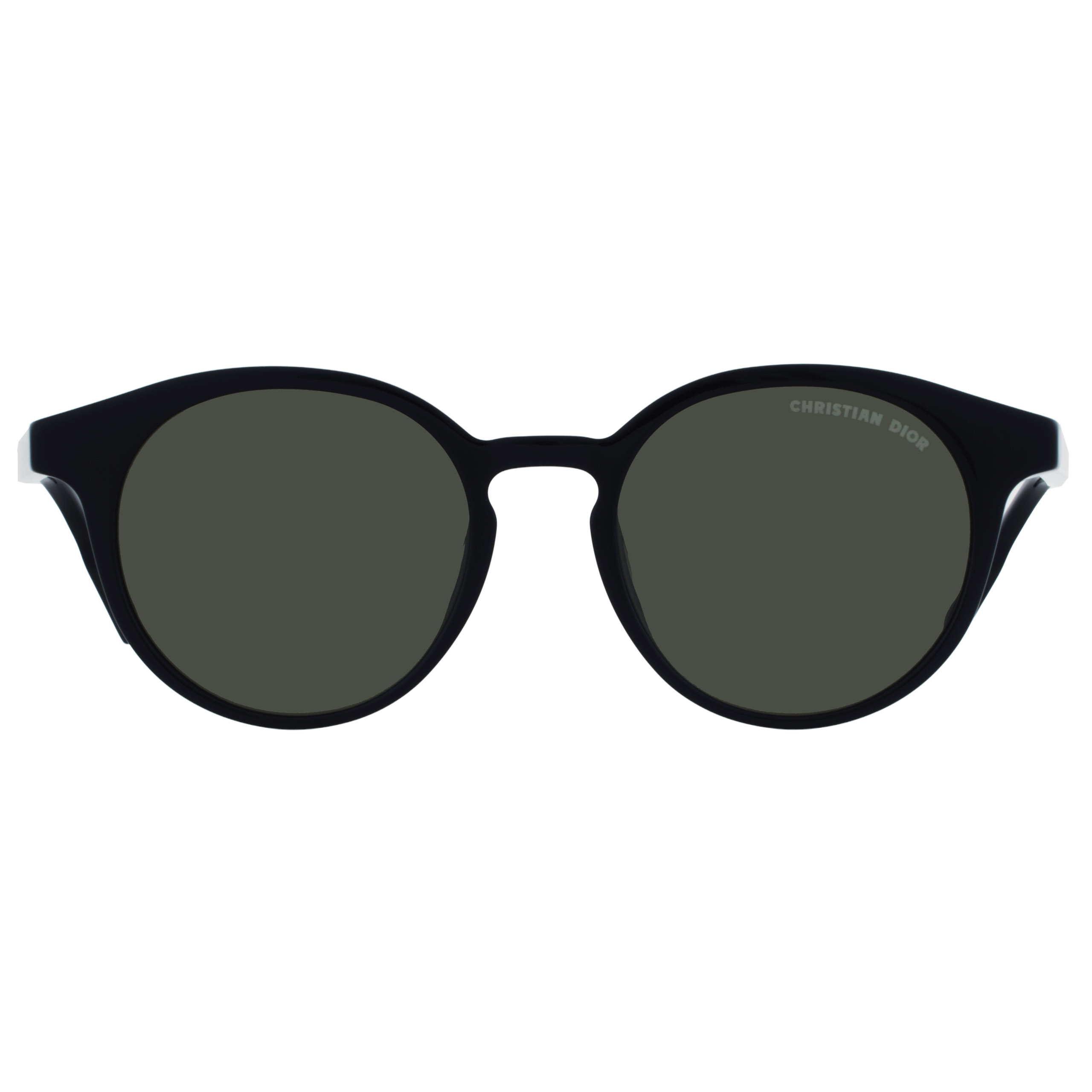 NWT Christian Dior DM40157F-20C-51 Grey 51mm Sunglasses Dior DIORIDER Smoke Mirror Log Round Men main image 2