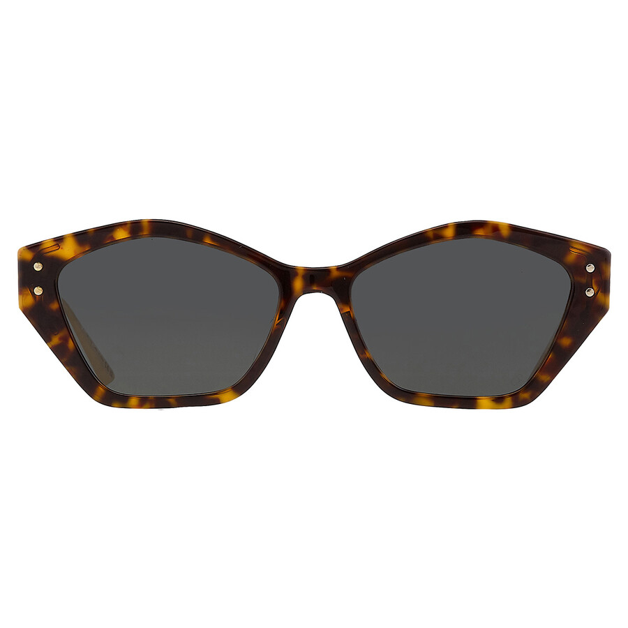 Dior Green Geometric Ladies Sunglasses MISSDIOR S1U CD40107U