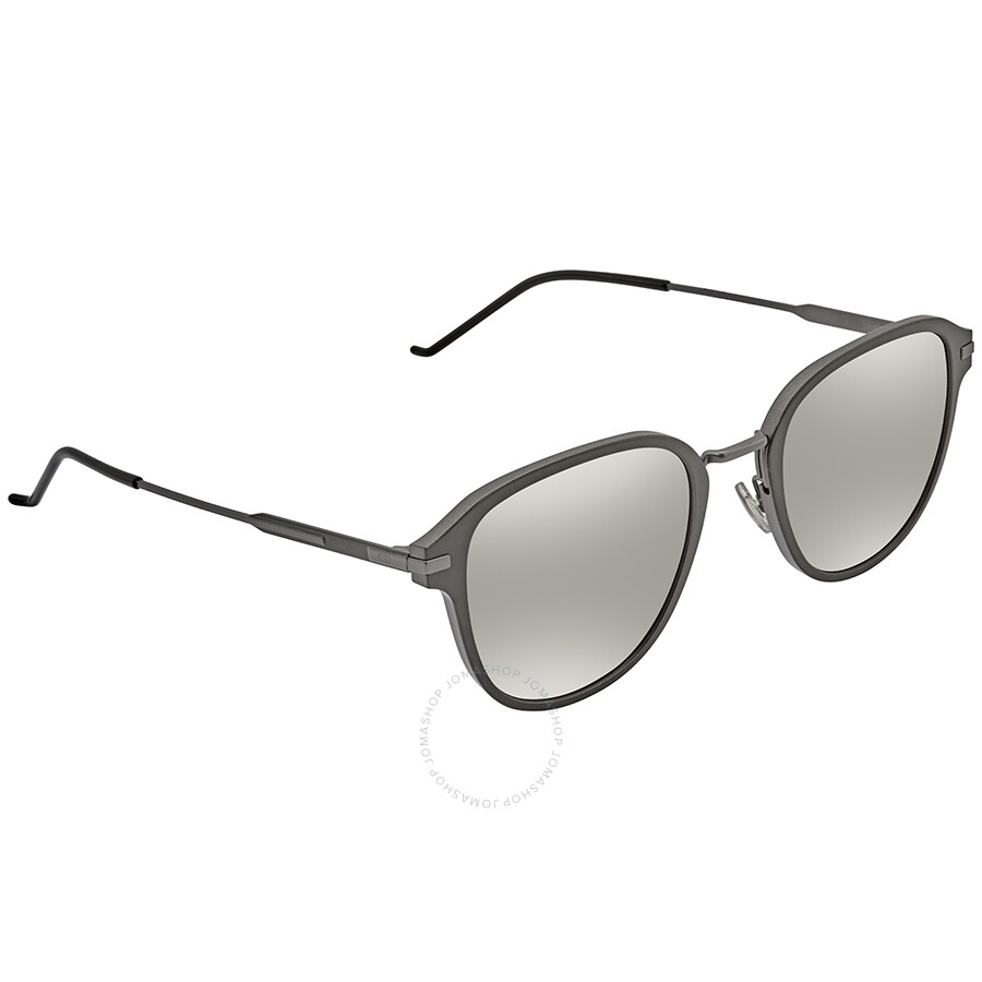 Dior Grey Men's Square Sunglasses AL13.9 TDB/SS 52 762753090348
