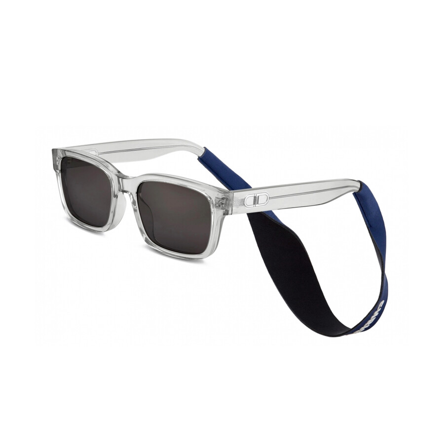Dior CD LINK S1U Smoke Square Men's Sunglasses DM40030U-Y