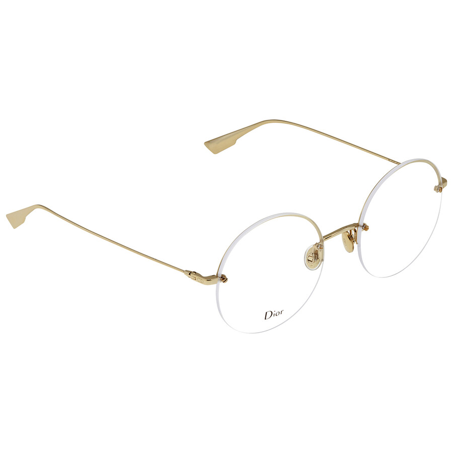 dior gold glasses frames