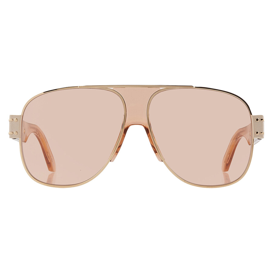 Dior Pink Pilot Ladies Sunglasses DIORDIGNATURE A3U CD40071U 10Y