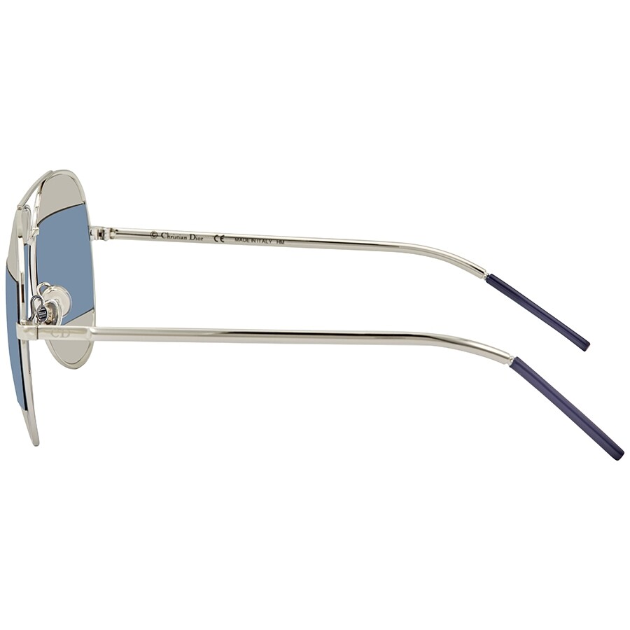 christian dior split aviator sunglasses
