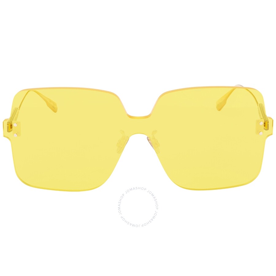 christian dior yellow sunglasses