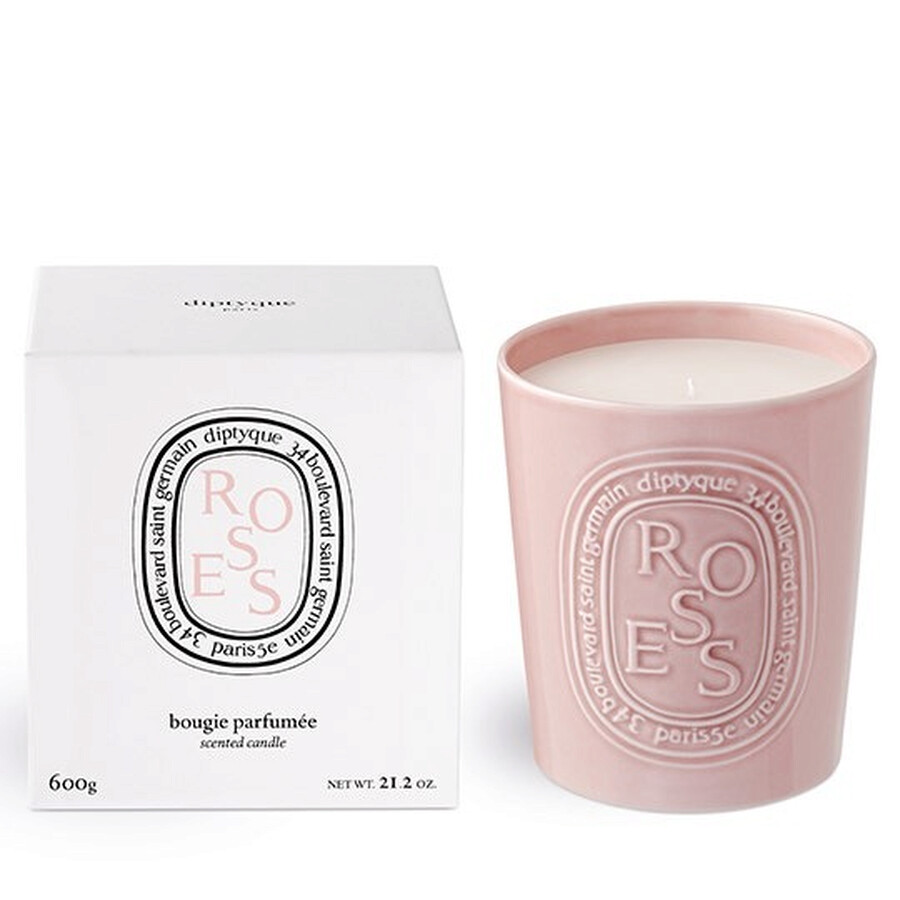 Diptyque Rosa 21.2 oz Scented Candle 3700431423641 Fragrances