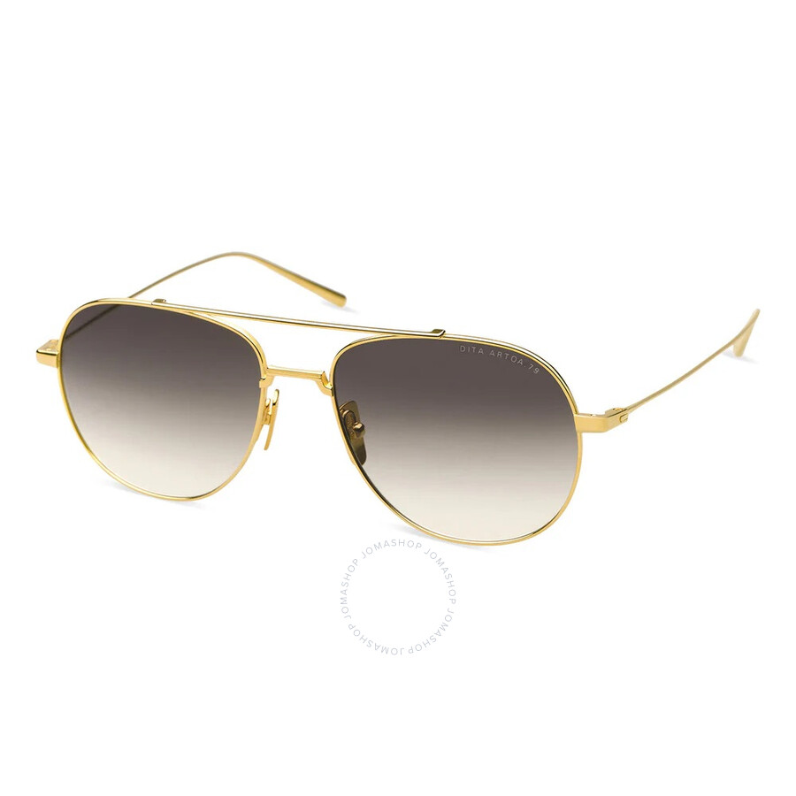 Dita Artoa.79 Grey Gradient Pilot Unisex Sunglasses Dts161-a-01 57
