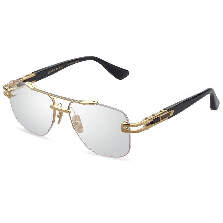 Dita Grand-evo Demo Oversized Unisex Eyeglasses Dtx146-a-01 57 In Gold