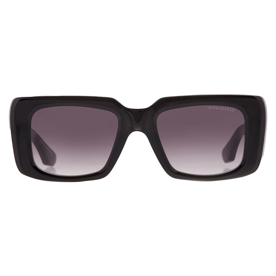 Dita Levele Grey Gradient Rectangular Unisex Sunglasses Dts739-a-01 52