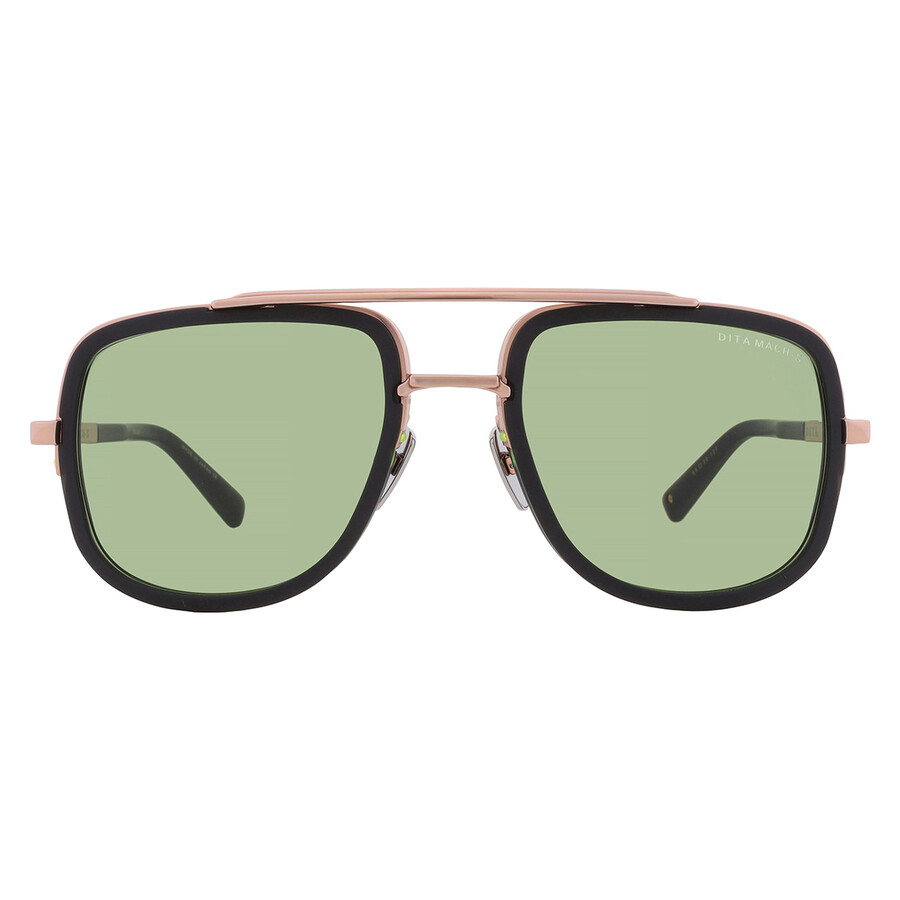 Dita Mach-s Vintage Green Navigator Men's Sunglasses Dts412-a-03 54