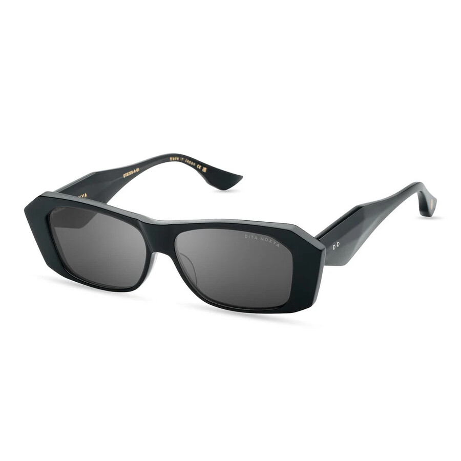 Dita Noxya Grey Geometric Unisex Sunglasses Dts725-a-01 In Black