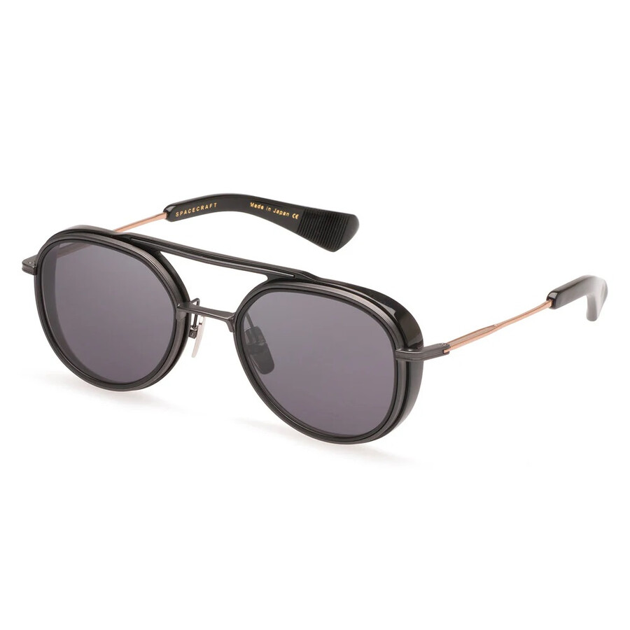 Dita Spacecraft Grey Pilot Men's Titanium Sunglasses 19017-b 52