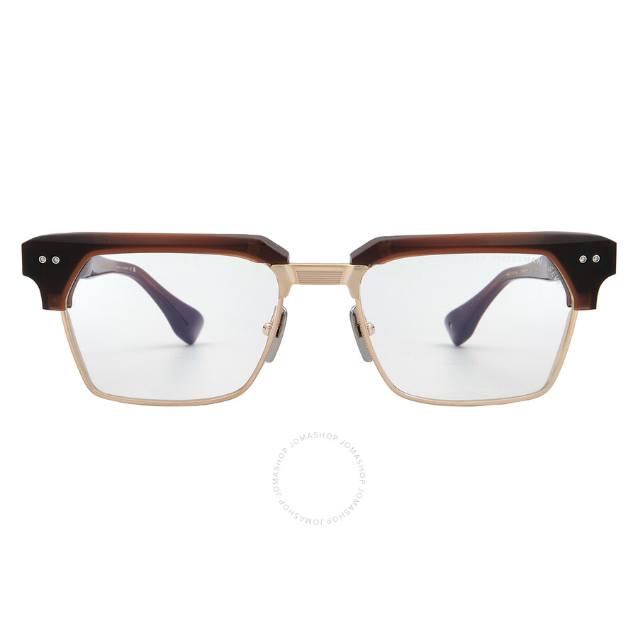 Dita Statesman-seven Demo Rectangular Unisex Eyeglasses Dtx443-a-02 55