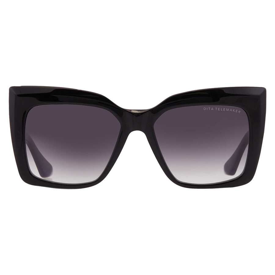 Dita Telemaker Grey Gradient Butterfly Ladies Sunglasses Dts704-a 01 57 In Black