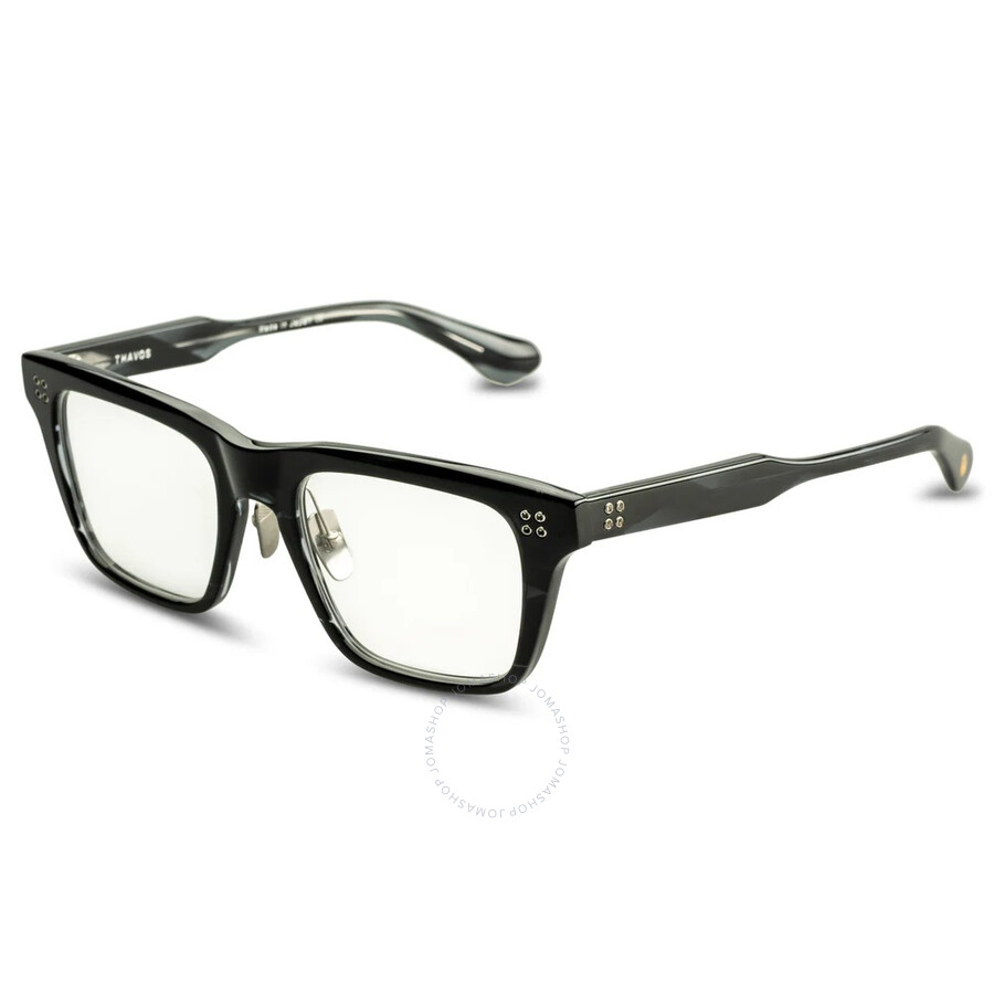 Dita Thavos Demo Square Unisex Eyeglasses Dtx713-a-01 53