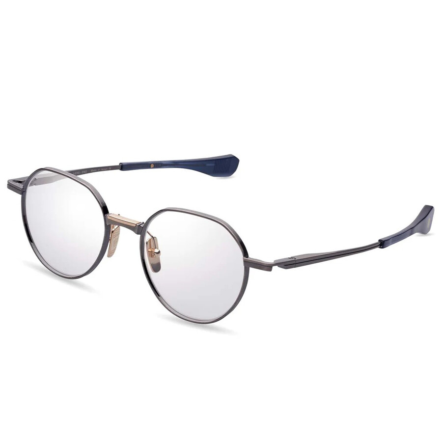 Dita Vers-one Demo Round Unisex Eyeglasses Dtx150-a-02 50 In Black