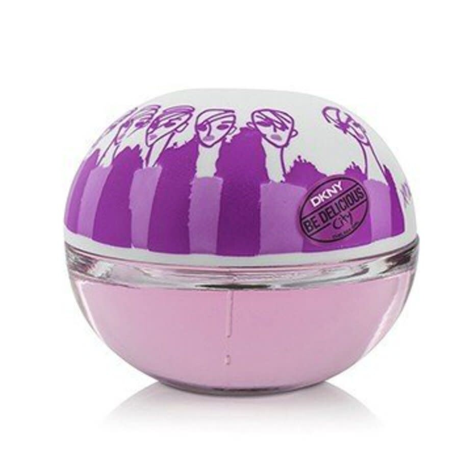 Donna Karan Dkny - Be Delicious City Chelsea Girl Eau De Toilette Spray 50ml / 1.7oz In Black / Orchid / White