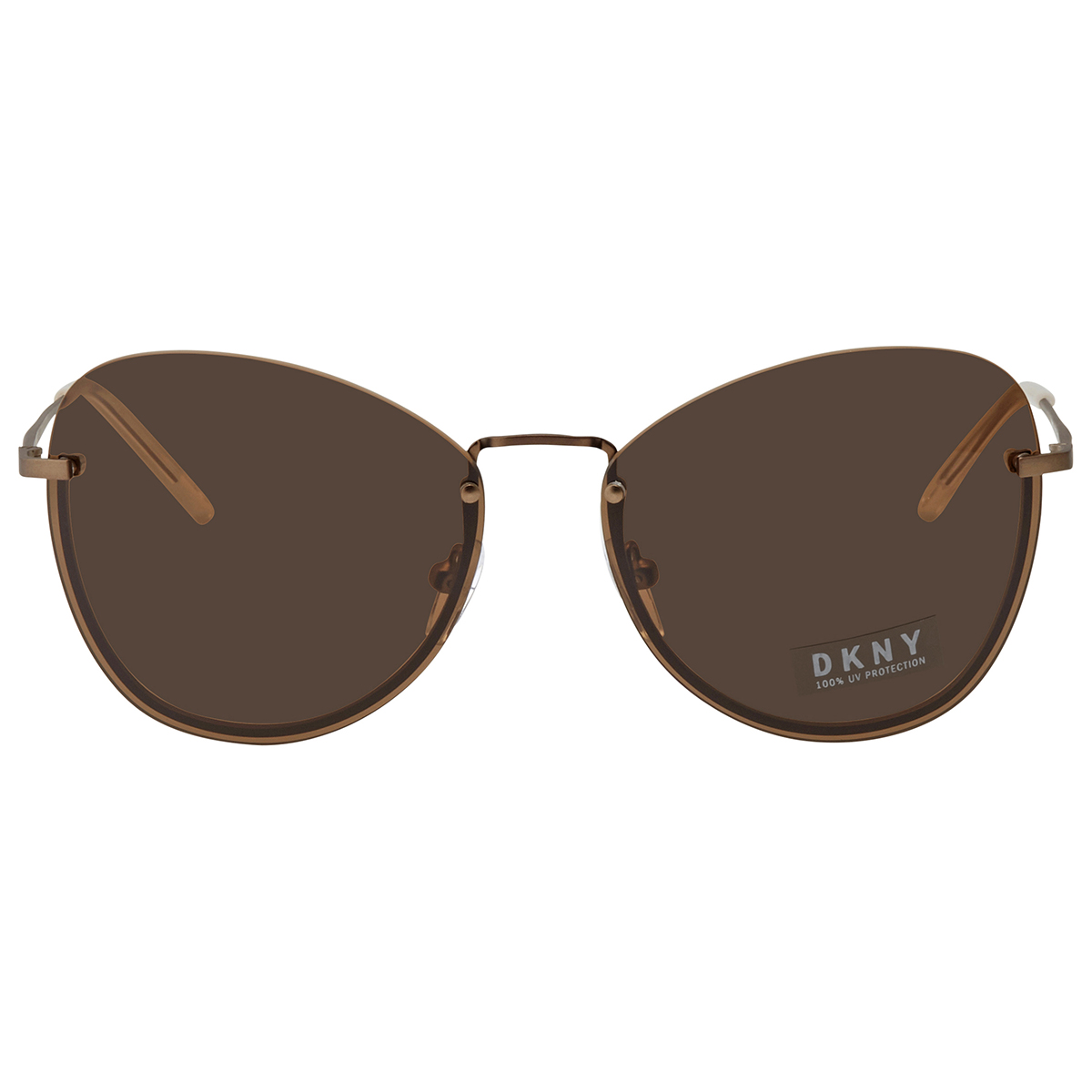 DKNY Brown Acetate Sunglasses main image 1