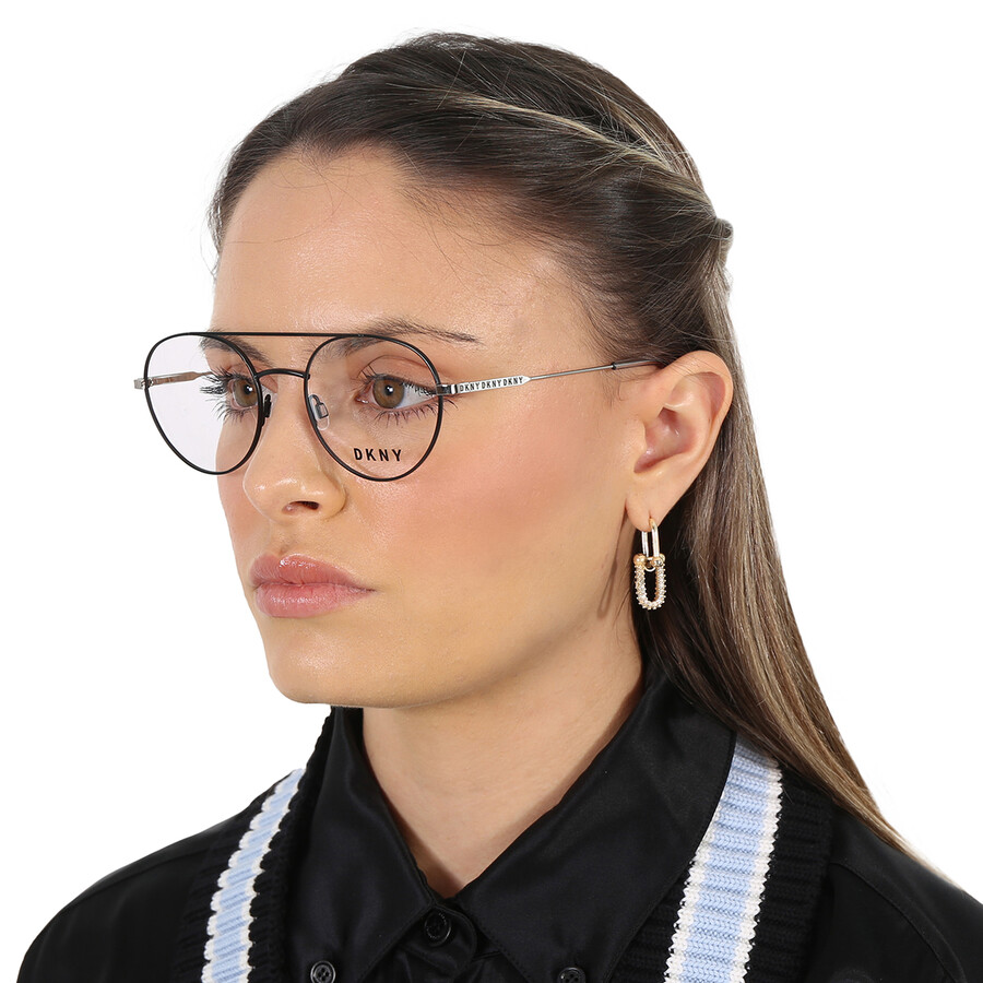 Dkny Demo Round Ladies Eyeglasses Dk1025 001 51