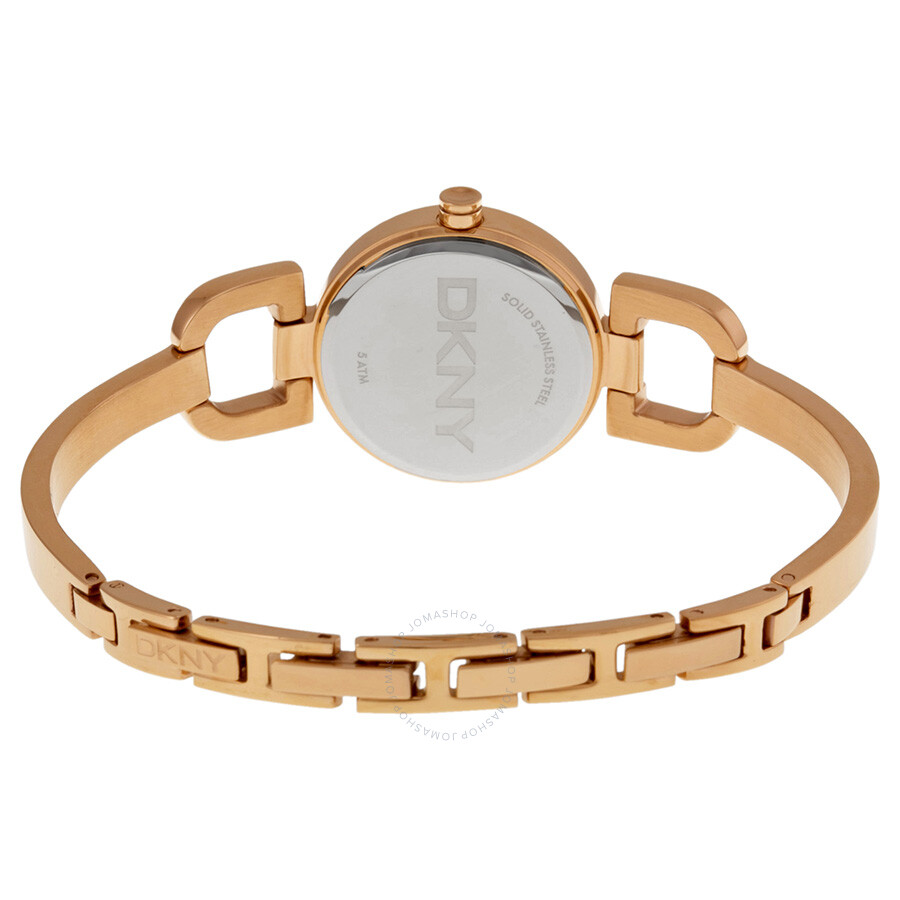 ... DKNY D-Link Rose Dial Rose Gold-tone Ladies Watch NY8871 ...
