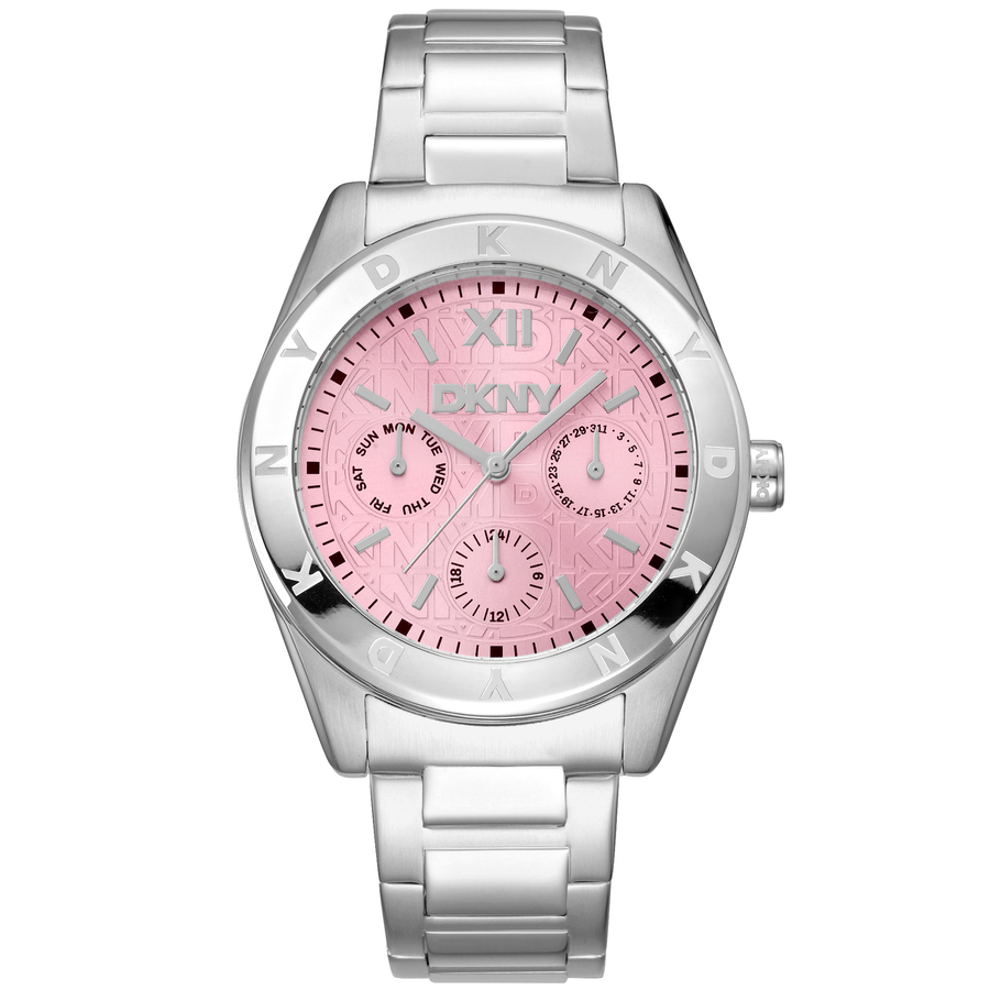 DKNY Fashion Pink Dial Ladies Watch DK1L015M0015
