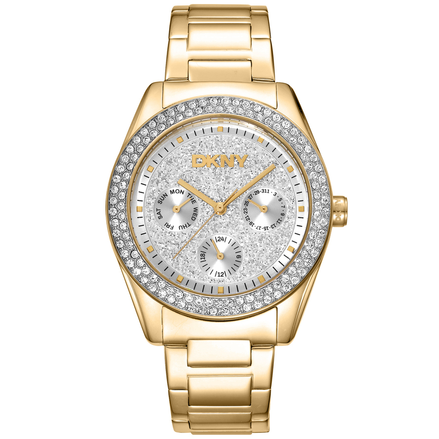 DKNY Fashion Silver-tone Dial Ladies Watch DK1L078M0025
