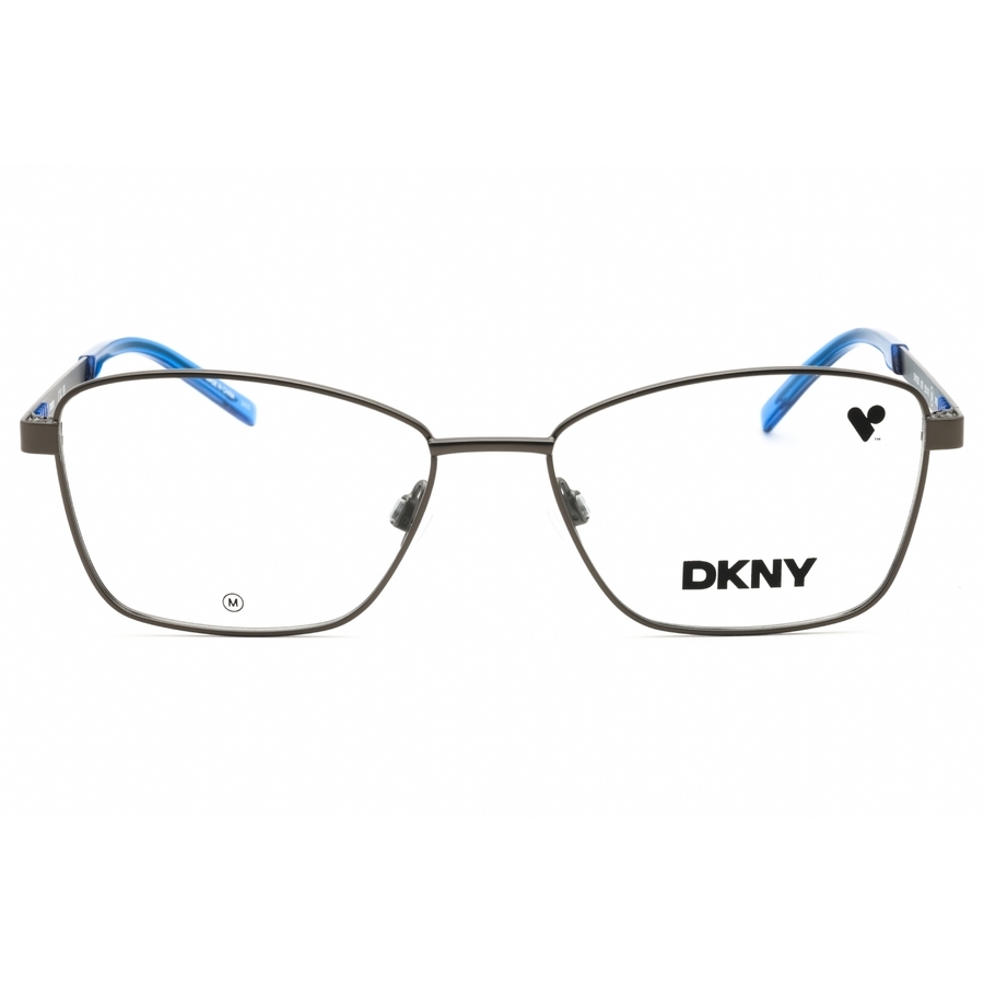 Dkny Ladies Grey Rectangular Eyeglass Frames Dk1035