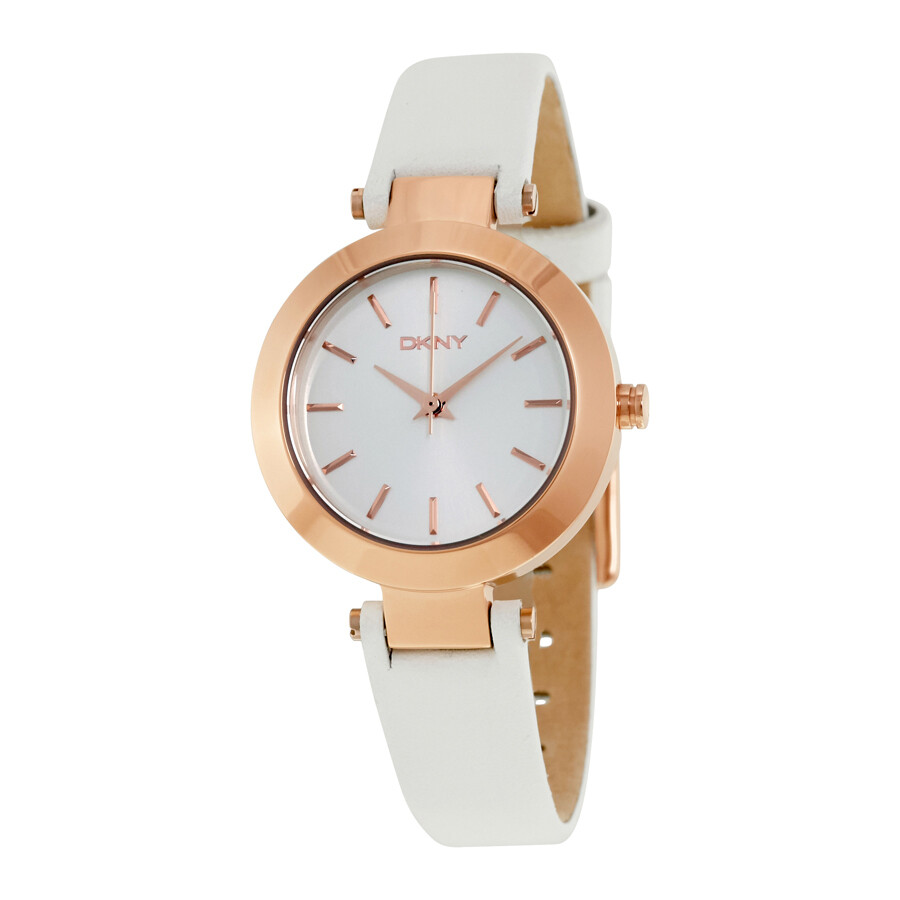 DKNY Stanhope White Dial Ladies Casual Watch NY2405 674188255493 ...