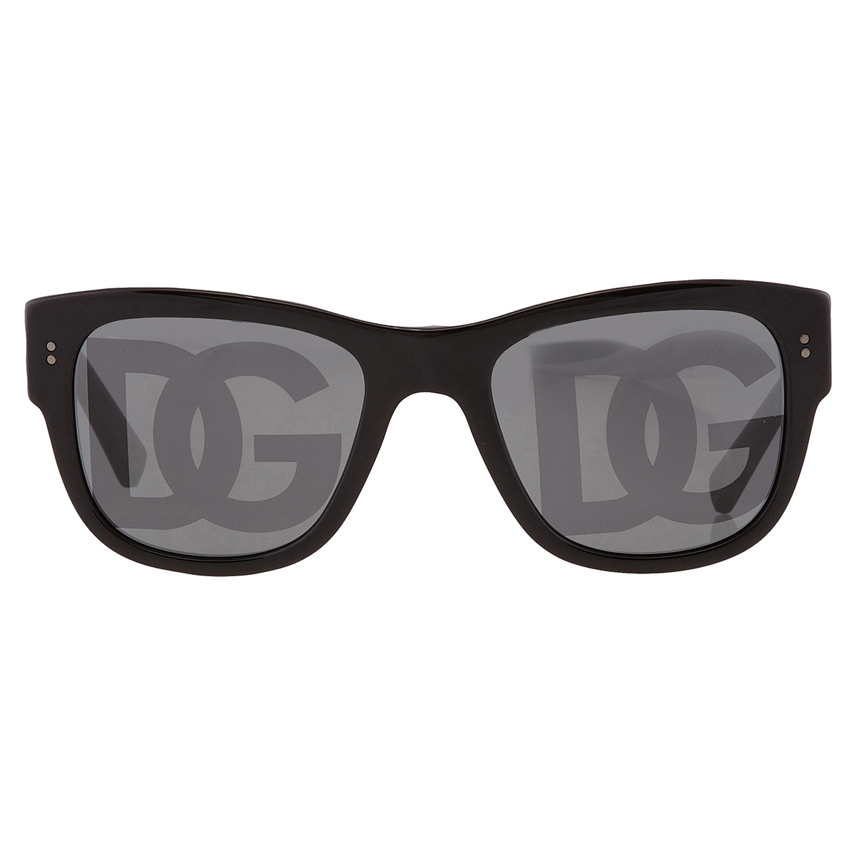 Dolce & Gabbana Dark Grey Logo Square Men