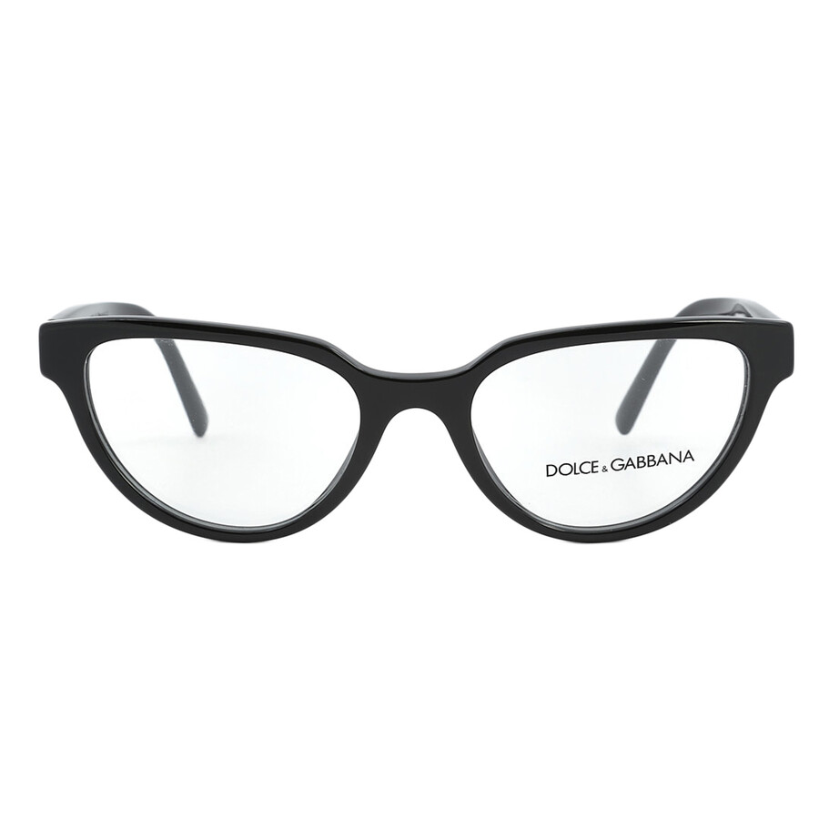 Dolce & Gabbana Demo Cat Eye Ladies Eyeglasses DG3358 501 53  