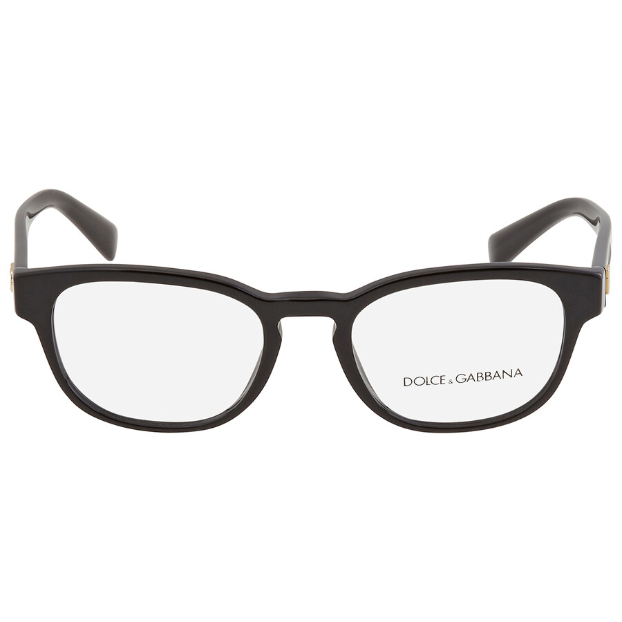 Dolce & Gabbana Demo Square Men's Eyeglasses DG3340 501 51