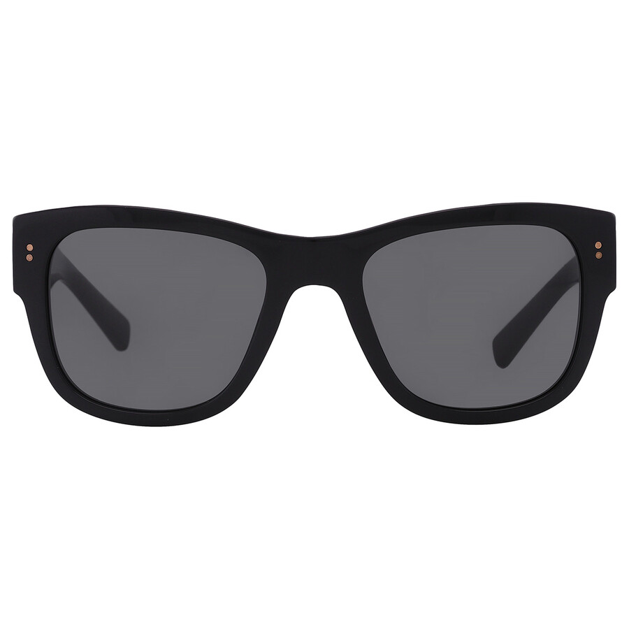 Dolce & Gabbana Grey Square Men's Sunglasses DG4338 501/87