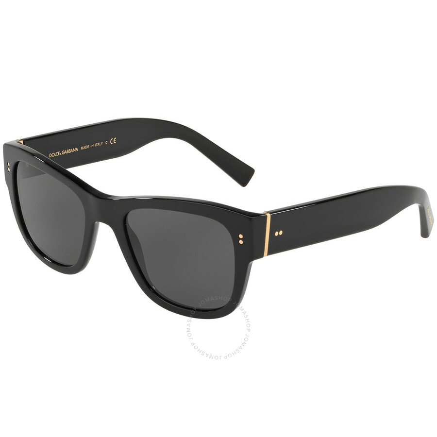 Dolce & Gabbana Domenico Square-frame Sunglasses In Grey