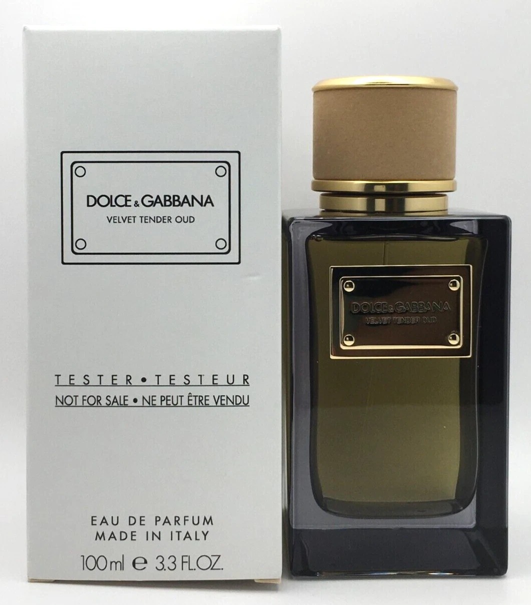 Dolce & Gabbana Men's Velvet Tender Oud EDP Spray 3.4 oz (Tester