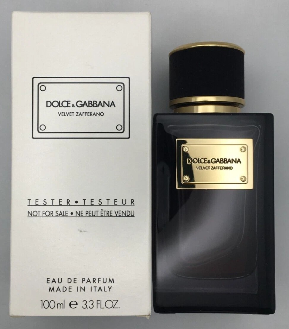 Dolce & Gabbana Men's Velvet Zafferano EDP Spray 3.4 oz (Tester