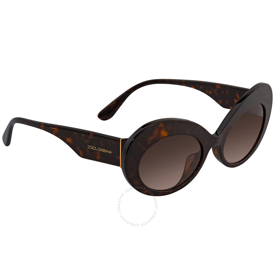 dolce and gabbana oval sunglasses