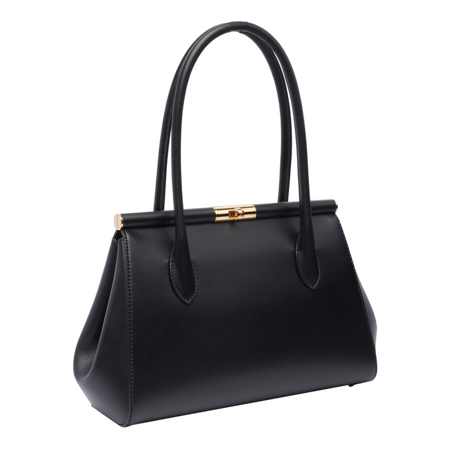 Dolce & Gabbana Large Marlene Shoulder Bag In Black