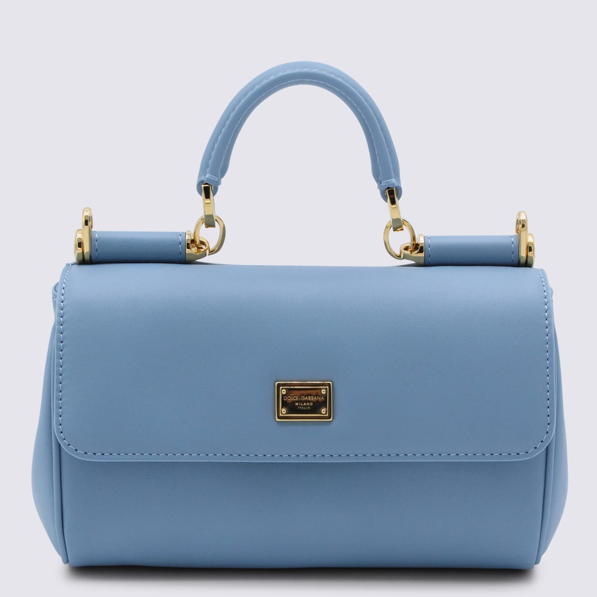 Dolce & Gabbana Dolce & Gabbana Light Blue Leather My Sicily Small