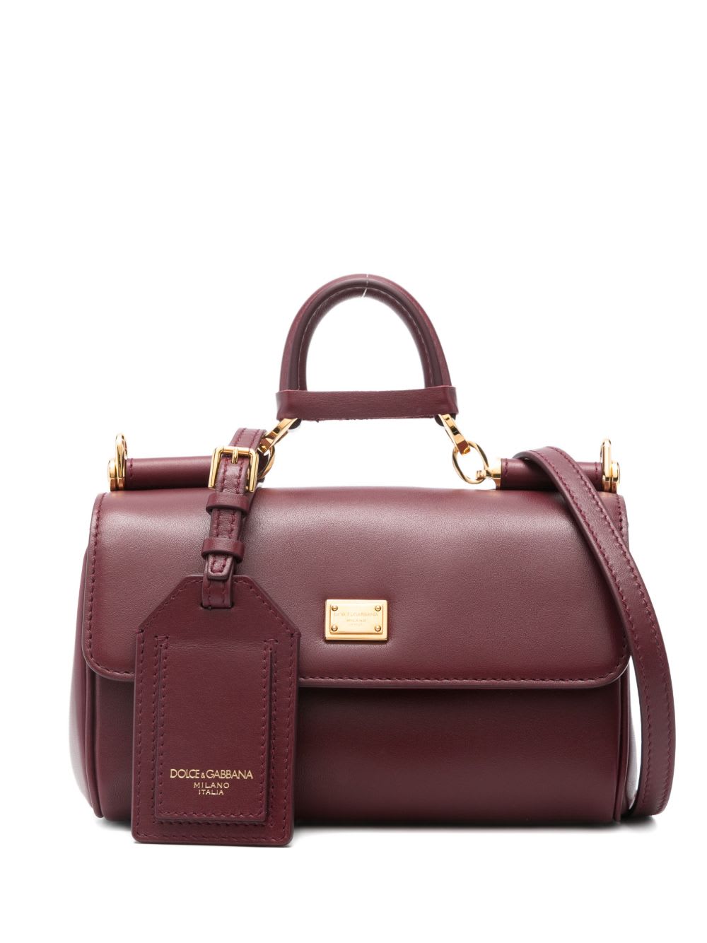 Dolce & Gabbana My Sicily Leather Handbag BB7864B73218Z093