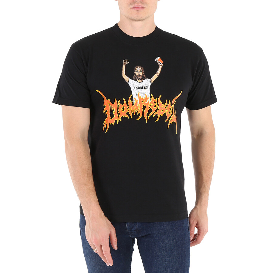 Men's Party Box T-Shirt in Black