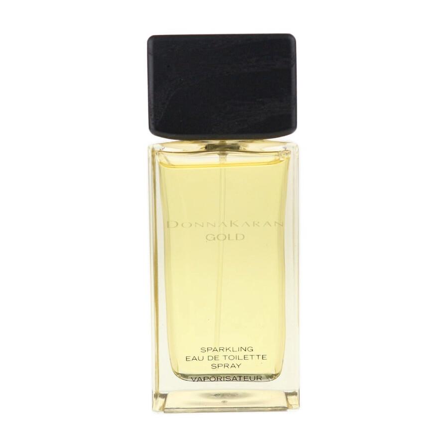 Donna Karan Ladies Gold Sparkling Edt Spray 1.7 oz Fragrances 022548160718 In Black / Gold / Lilac / White