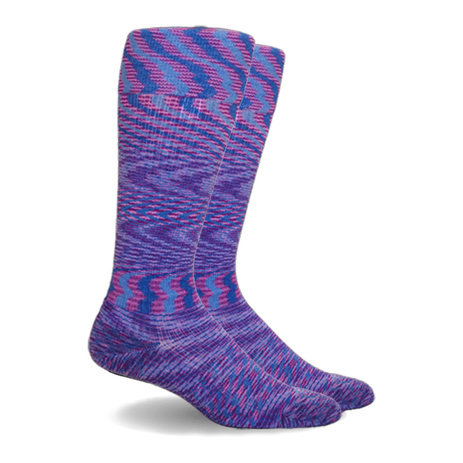 Dr. Segal Energy Compression Socks In Purple/blue In Purple/blue